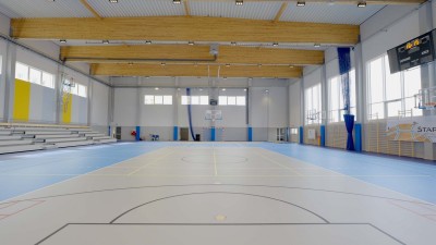 Budowa hali sportowej przy Szkole Podstawowej w Podgórzynie