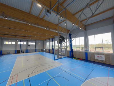 Budowa hali sportowej przy Szkole Podstawowej w Podgórzynie