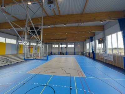 Budowa hali sportowej przy Szkole Podstawowej w Podgórzynie