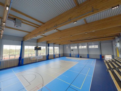 Budowa hali sportowej przy Szkole Podstawowej w Podgórzynie