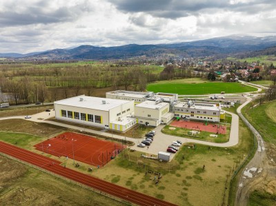 Budowa hali sportowej przy Szkole Podstawowej w Podgórzynie