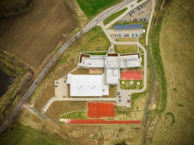 Budowa hali sportowej przy Szkole Podstawowej w Podgórzynie
