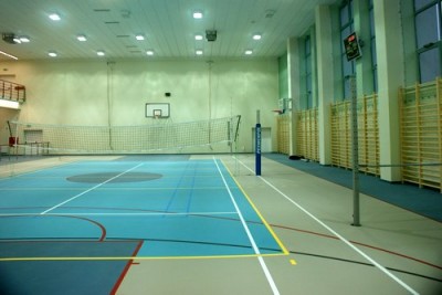 Przebudowa hali sportowej i budynku kościoła w Świętoszowie