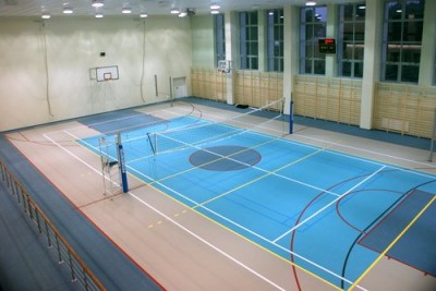 Przebudowa hali sportowej i budynku kościoła w Świętoszowie