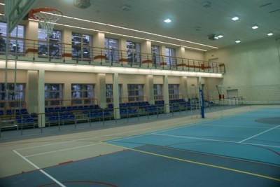 Przebudowa hali sportowej i budynku kościoła w Świętoszowie
