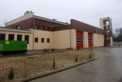 Adaptacja budynku na potrzeby straży pożarnej w Świętoszowie