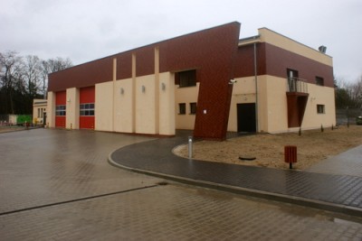 Adaptacja budynku na potrzeby straży pożarnej w Świętoszowie