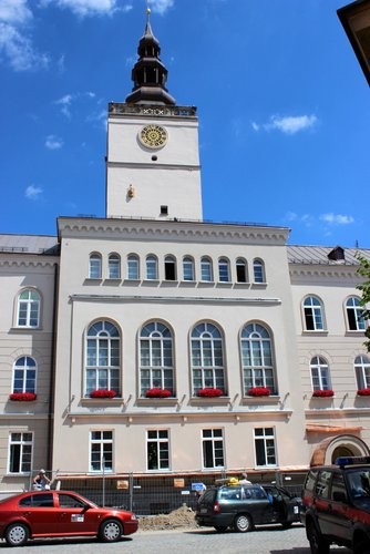 Remont zabytkowego ratusza miejskiego w Dzierżoniowie
