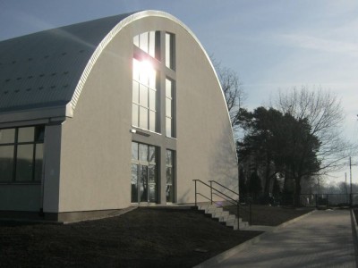 Sala gimnastyczna przy Szkole Podstawowej w Witoszynie