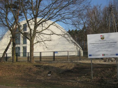 Sala gimnastyczna przy Szkole Podstawowej w Witoszynie