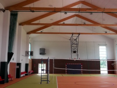 Sala gimnastyczna w Niwiskach