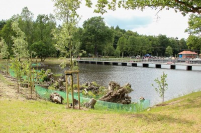 Odbudowa zbiornika małej retencji wody