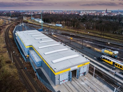 Budowa hali obsługi autobusów szynowych w systemie zaprojektuj-wybuduj