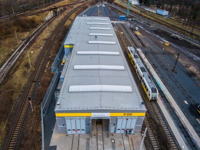 Budowa hali obsługi autobusów szynowych w systemie zaprojektuj-wybuduj