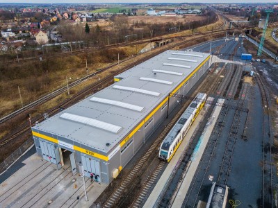 Budowa hali obsługi autobusów szynowych w systemie zaprojektuj-wybuduj