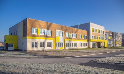 Budowa pasywnego budynku szkoły i przedszkola w Podgórzynie