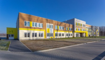 Budowa pasywnego budynku szkoły i przedszkola w Podgórzynie