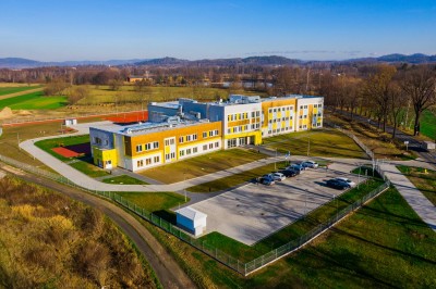 Budowa pasywnego budynku szkoły i przedszkola w Podgórzynie