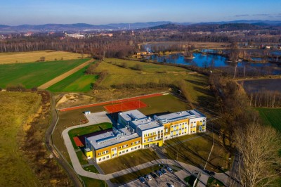 Budowa pasywnego budynku szkoły i przedszkola w Podgórzynie