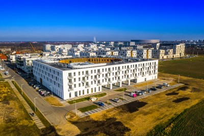 Budowa wielofunkcyjnego, wielorodzinnego budynku wraz z przedszkolem i garażami podziemnymi