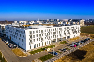Budowa wielofunkcyjnego, wielorodzinnego budynku wraz z przedszkolem i garażami podziemnymi