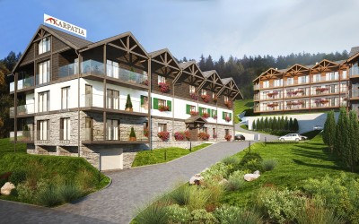 Budowa zespołu budynków apartamentowych w Karpaczu