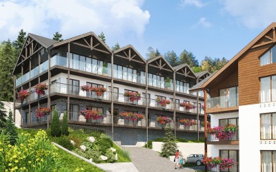 Budowa zespołu budynków apartamentowych w Karpaczu