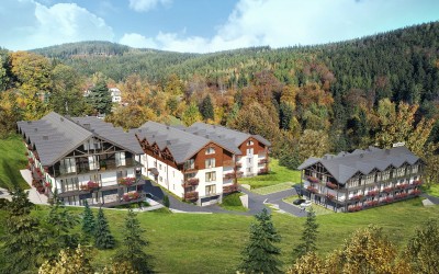 Budowa zespołu budynków apartamentowych w Karpaczu