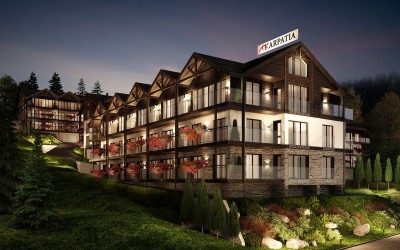 Budowa zespołu budynków apartamentowych w Karpaczu