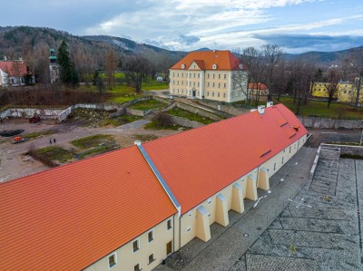Przebudowa i rozbudowa budynku Wielkiej Stajni, pod nową ekspozycję edukacyjno-przyrodniczą