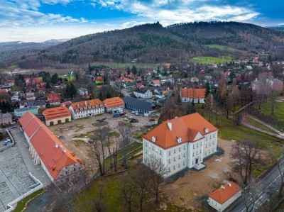 Przebudowa i rozbudowa budynku Wielkiej Stajni, pod nową ekspozycję edukacyjno-przyrodniczą