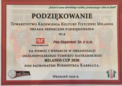 Turniej Milanos Cup 2020 w Karpaczu